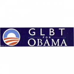 GLBT for Obama - Bumper Sticker