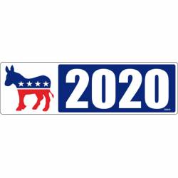 Democrat For President 2020 - Bumper Sticker
