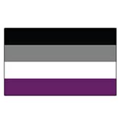 Asexual Pride Flag - Sticker