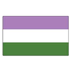 Gender Queer Pride Flag - Sticker