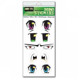 Anime Eyes - Set of 5 Mini Stickers