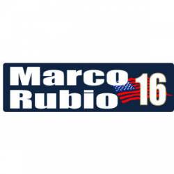Marco Rubio 16 - Bumper Sticker