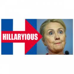 Hillaryious - Bumper Sticker