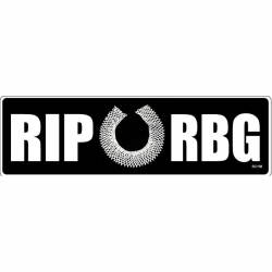 Rest In Peace RIP Ruth Bader Ginsburg RGB - Bumper Sticker