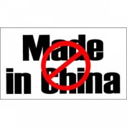 Anti Made In China - Sticker