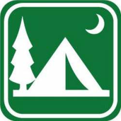 Camping Symbol - Sticker