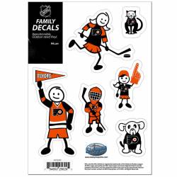 Philadelphia Flyers - Set Of 6 Family Sticker Sheet