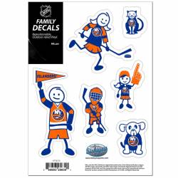 New York Islanders - Set Of 6 Family Sticker Sheet