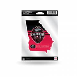 University Of Georgia Bulldogs 2023 National Champions - Home State Vinyl Sticker