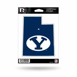 Brigham Young University BYU Cougars Utah - Home State Vinyl Sticker