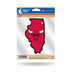 Chicago Bulls Illinois - Home State Vinyl Sticker