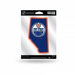 Edmonton Oilers Home Province Alberta - Home State Vinyl Sticker