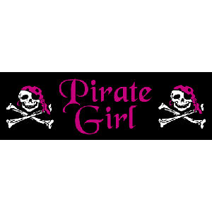 Pirate Girl Sticker