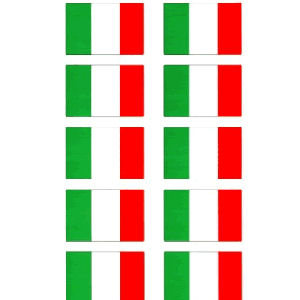Ireland 10 Mini Flag - Stickers