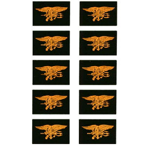 Navy Seals 10 Mini Flag Stickers