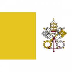 Vatican City Papal - Flag Sticker