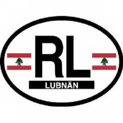 HKJ Jordan Al-Urdun - Reflective Oval Sticker