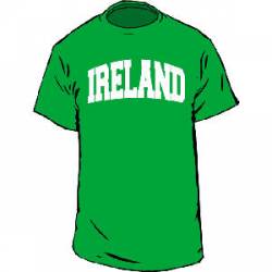 Ireland Collegiate - Adult T-Shirt