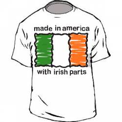 Made In USA With Irish Parts - Youth T-Shirt