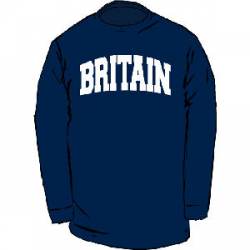Britain Collegiate - Adult Longsleeve T-Shirt