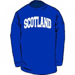 Scotland Collegiate - Adult Longsleeve T-Shirt