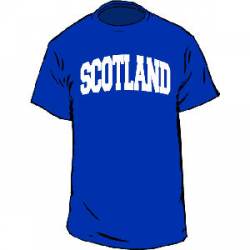 Scotland Collegiate - Adult T-Shirt