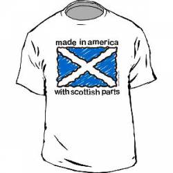 Made In USA With Scotish Parts - Youth T-Shirt
