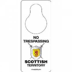 Scottish Lion Shield - Door Hanger