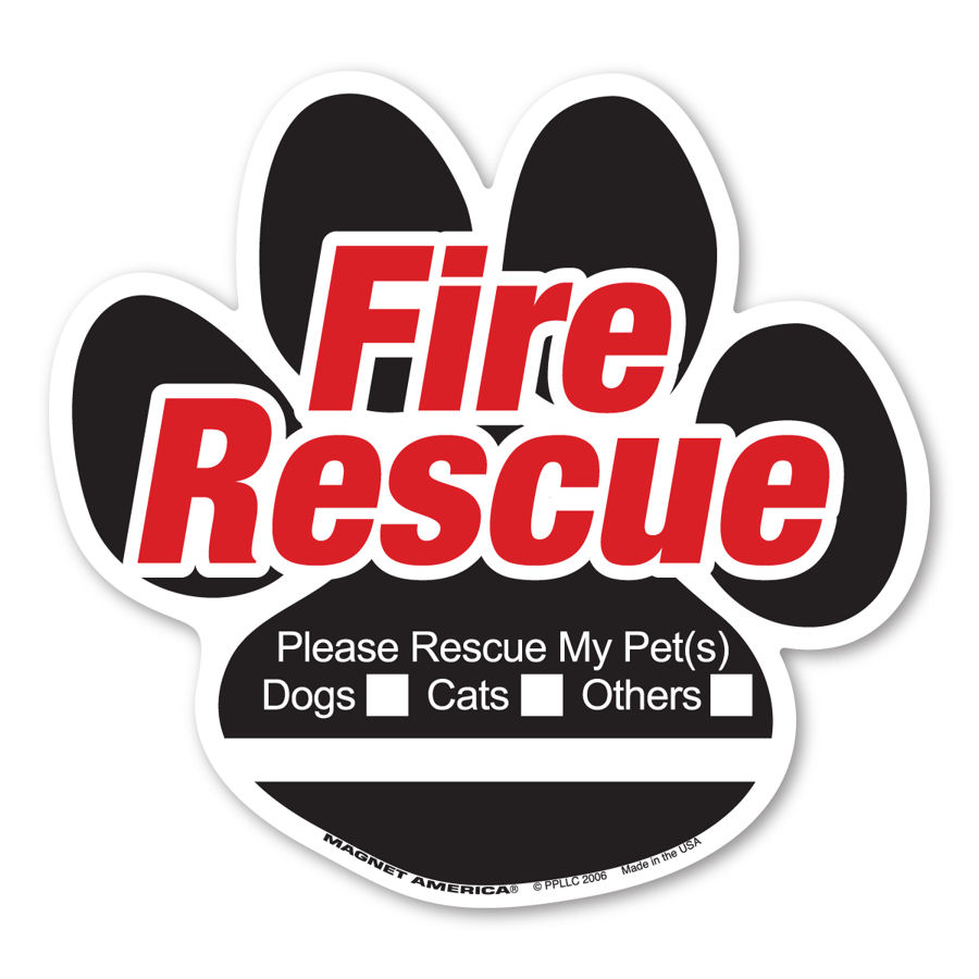 Animal Rescue - Static Cling
