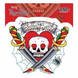 Sunny Buick Sunny Skull & Swords - Vinyl Sticker