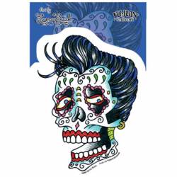 Sunny Buick Rocker Sugar Skull - Vinyl Sticker