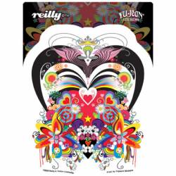 Reilly Dark Heart Underground - Vinyl Sticker