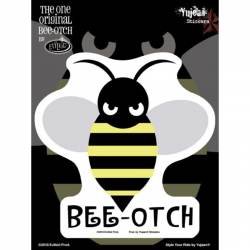 Evilkid Bee-Otch - Vinyl Sticker