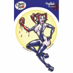 Vampire Pinup Girl Countness - Vinyl Sticker