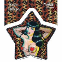 Kirsten Easthope Pinup Starr - Vinyl Sticker