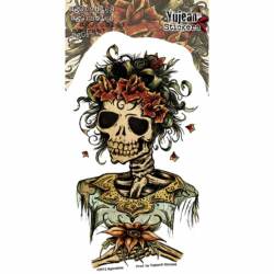 Muertos Bride Skull - Vinyl Sticker