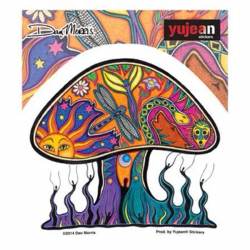 Dan Morris Mushroom - Vinyl Sticker