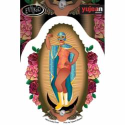 Lucha Guadalupe - Vinyl Sticker