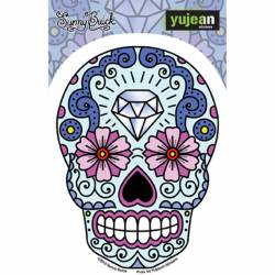 Sunny Buick Diamond Forehead Sugar Skull - Vinyl Sticker