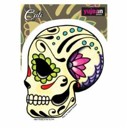 Cali's Ashes Sugar Skull - Vinyl Sticker