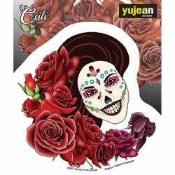 Cali's Selena Rose Mask - Vinyl Sticker