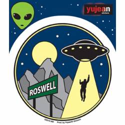 Roswell Alien - Vinyl Sticker