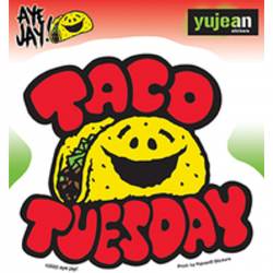 Taco Tuesday - Vinyl Sticker