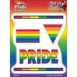 Rainbow Pride - 5 Piece Sticker Sheet
