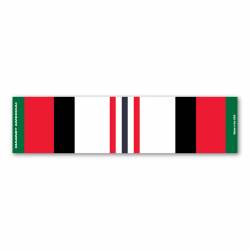 Afghanistan War Service Ribbon Bar - Mini Magnet