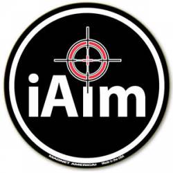 iAim Black - Circle Magnet
