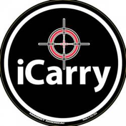iCarry Pro Gun - Round Magnet