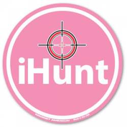 iHunt Pink - Circle Magnet