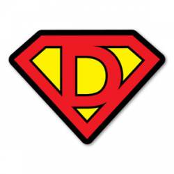 Super Dad Fathers Day Logo - Magnet