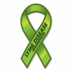 Lyme Disease Awarness - Ribbon Magnet